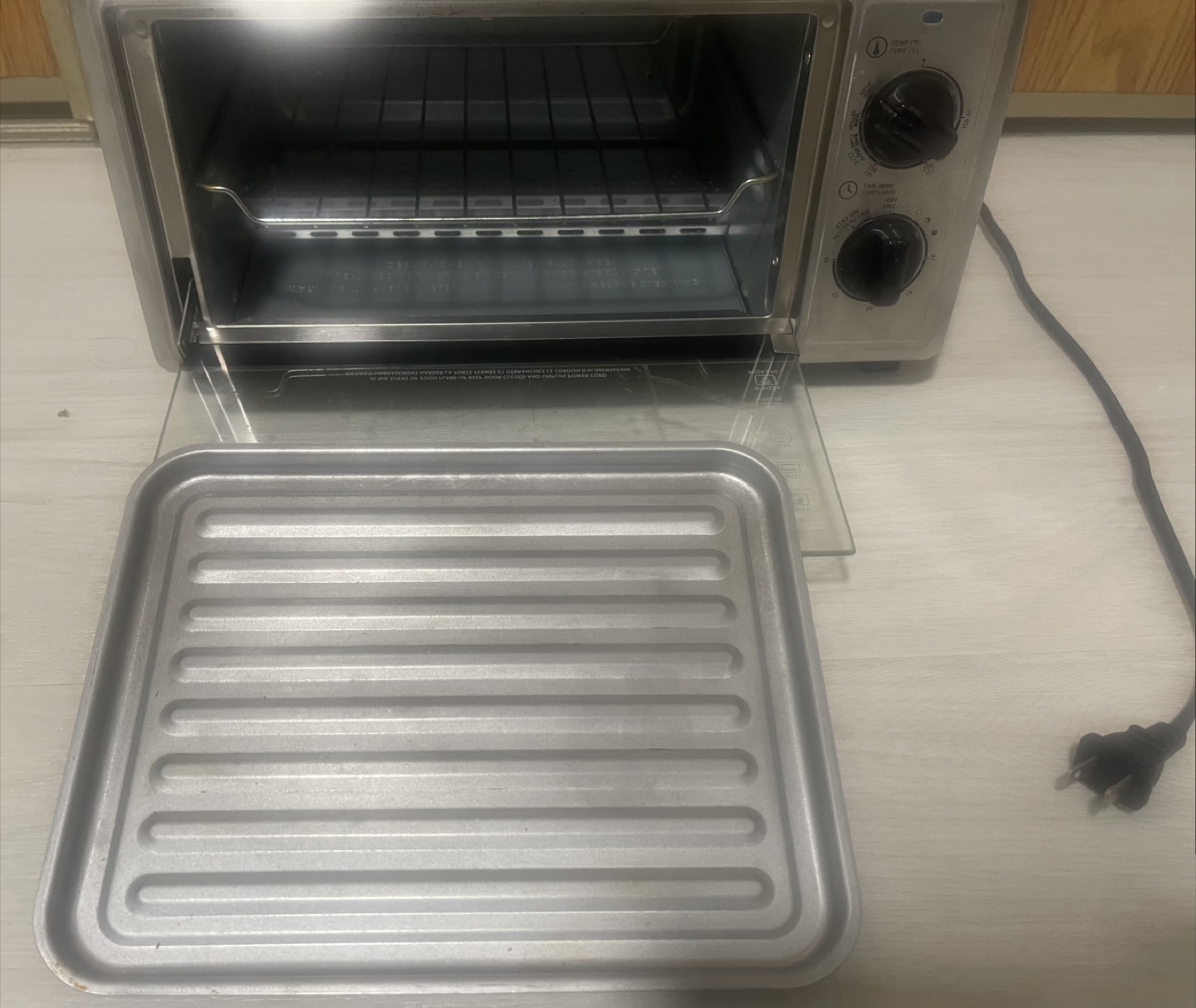 Black mini Toaster / Oven - photo 2
