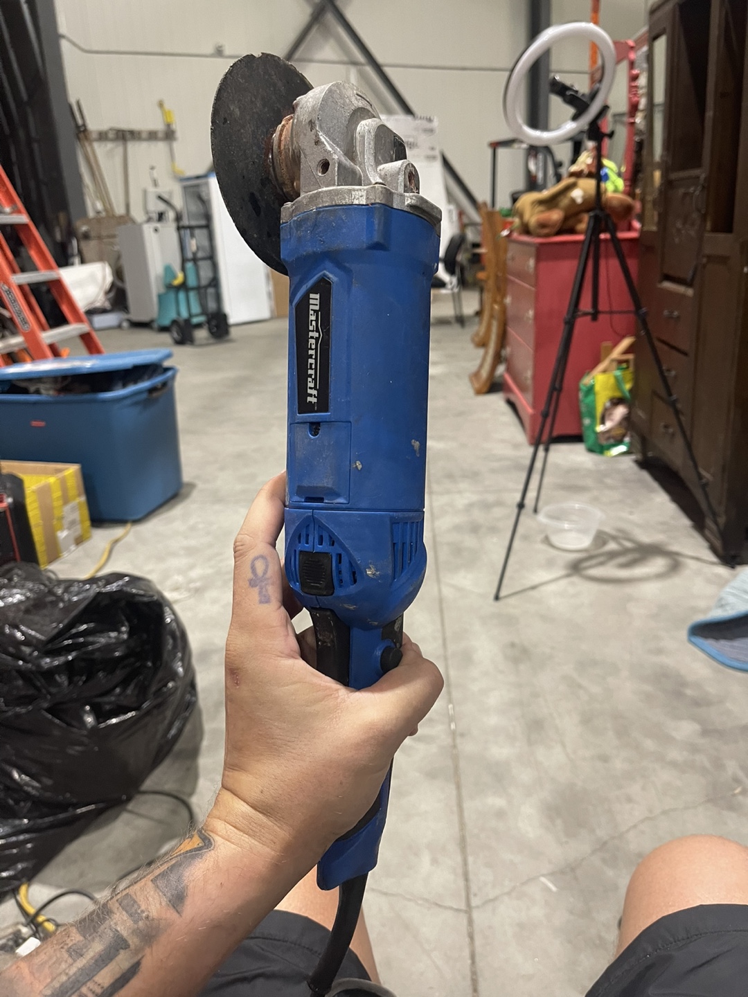 Mastercraft Angle Grinder corded