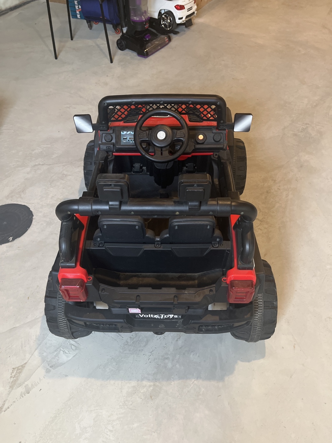 Voltz Toys Ride-On Jeep - Red - photo 2