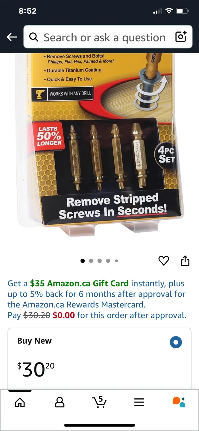 SPEED OUT DAMAGED SCREW EXTRACTOR SET image indicator(3)