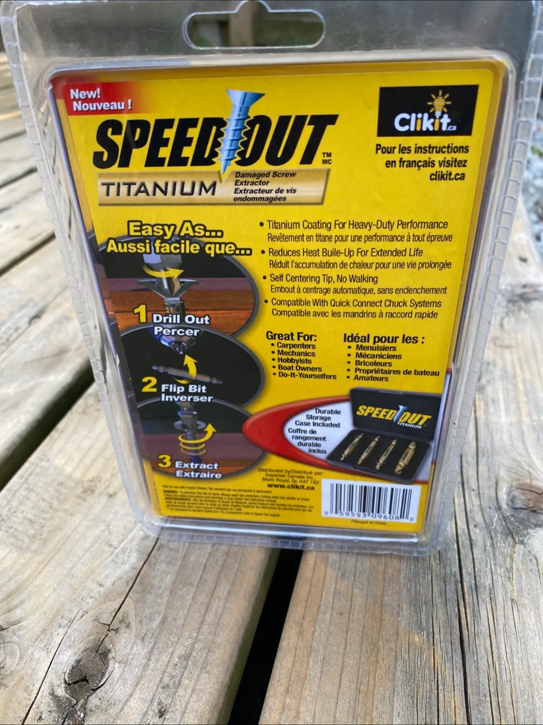 SPEED OUT DAMAGED SCREW EXTRACTOR SET image indicator(2)