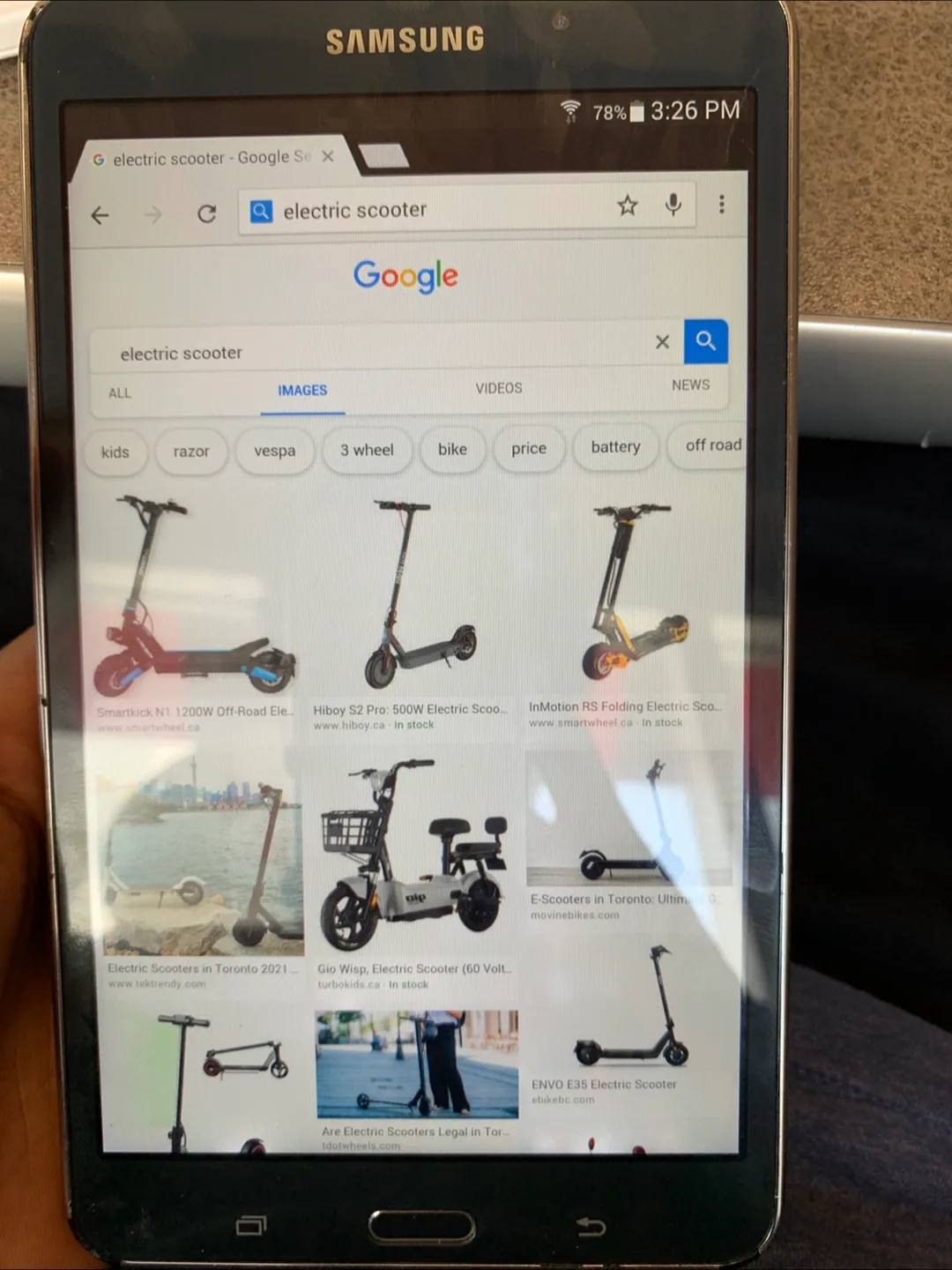 Samsung Tablet thumbnail
