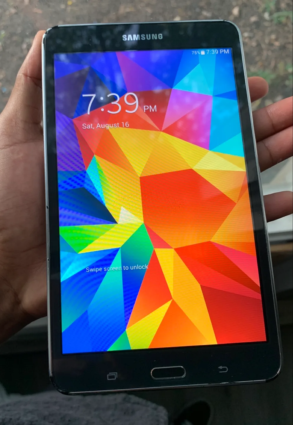 Samsung Tablet image indicator(2)