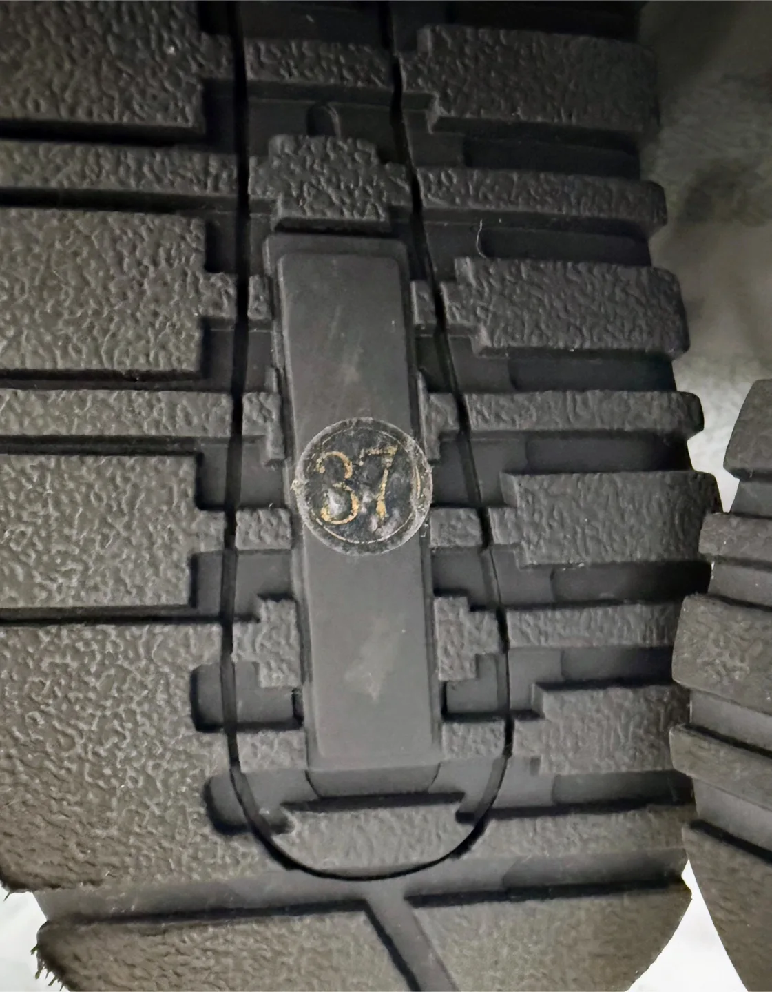 Gray Embellished Slip-On Sneakers - Size 7 image indicator(5)