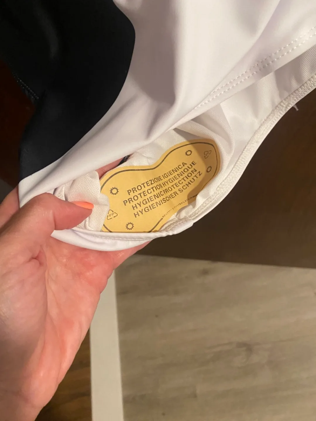 Chanel Black & White One-Piece Swimsuit image indicator(2)