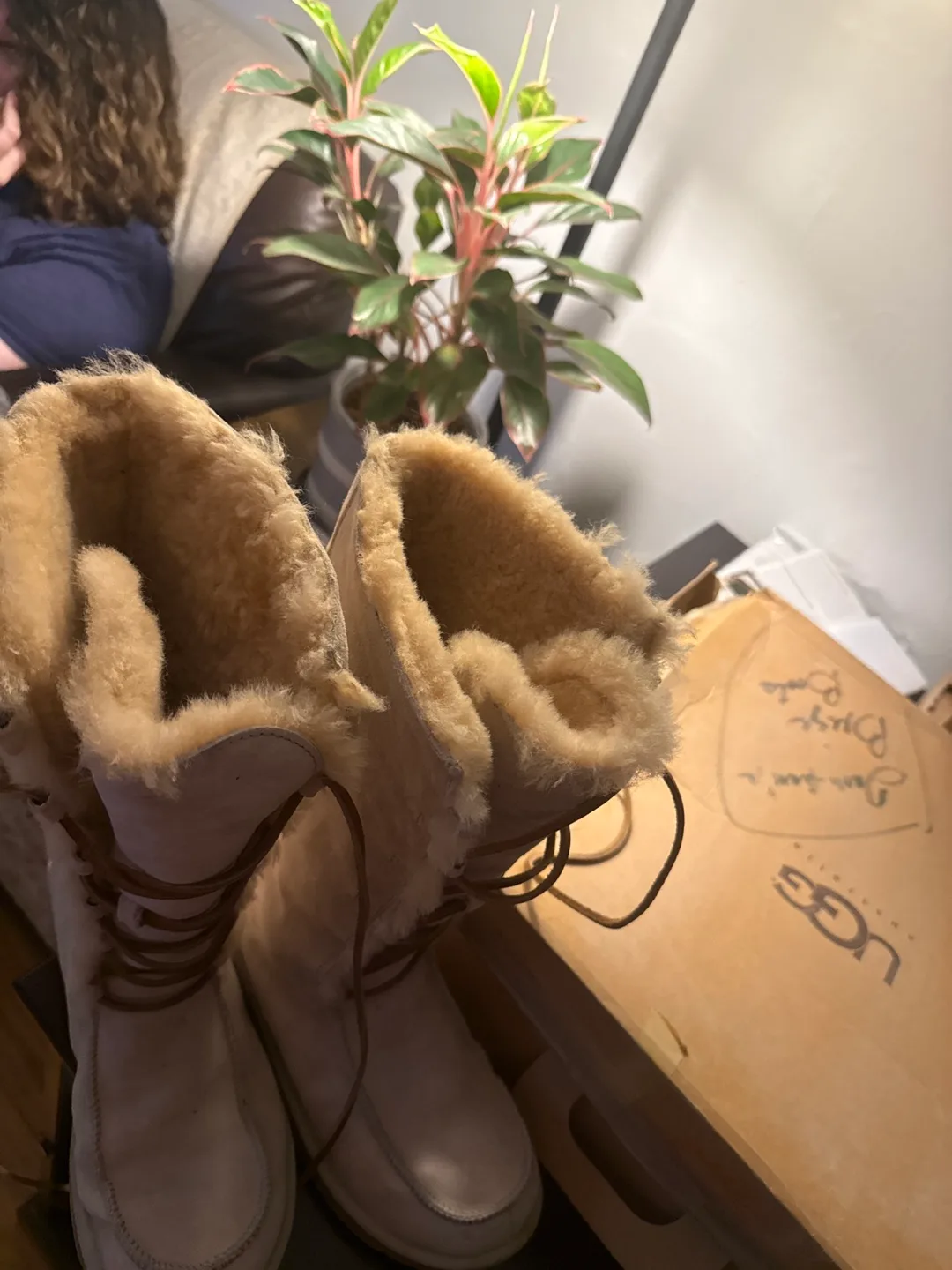 UGG Uptown II Mocha Boots - Women's Size 10 image indicator(4)