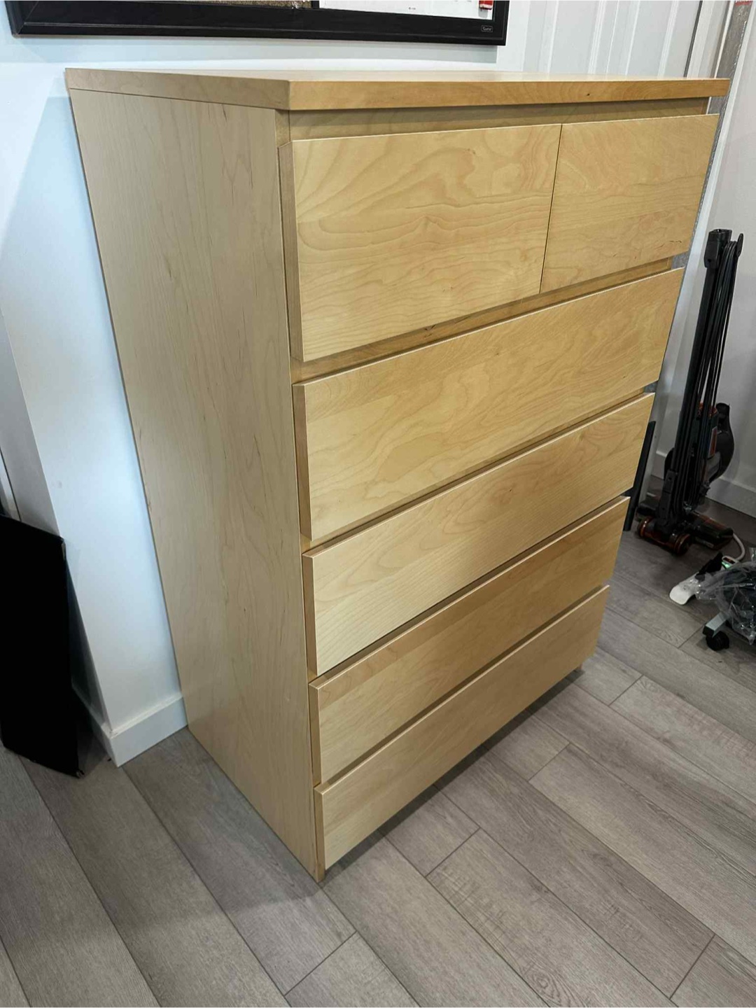 Malm 6 Drawer Dresser - photo 2