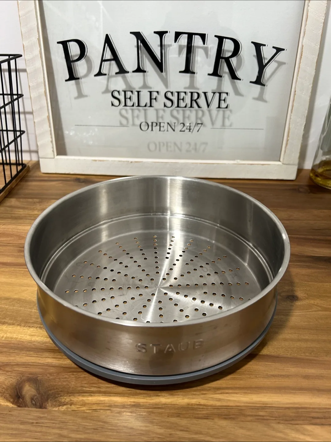 Staub 26 CM STAINLESS STEEL STEAMER INSERT thumbnail