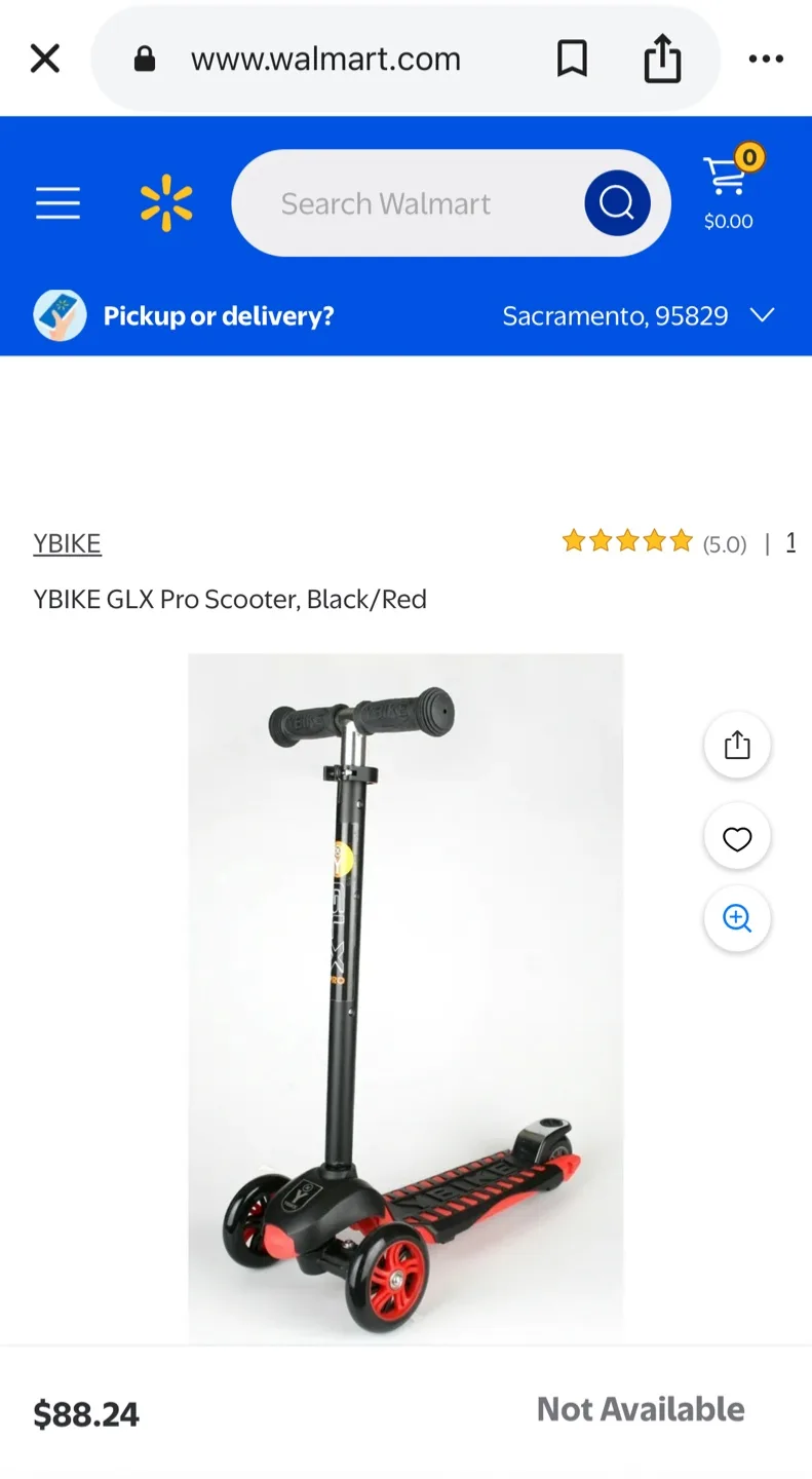 YBIKE GLX Pro Scooter - Black & Pink image indicator(6)