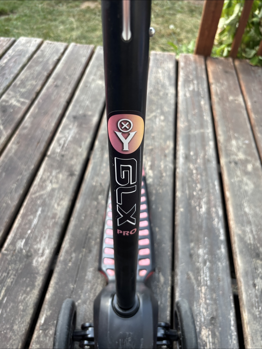 YBIKE GLX Pro Scooter - Black & Pink - photo 5