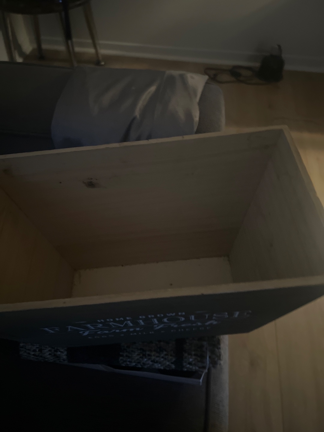 Farmhouse Farm Fresh Wooden Box - photo 2