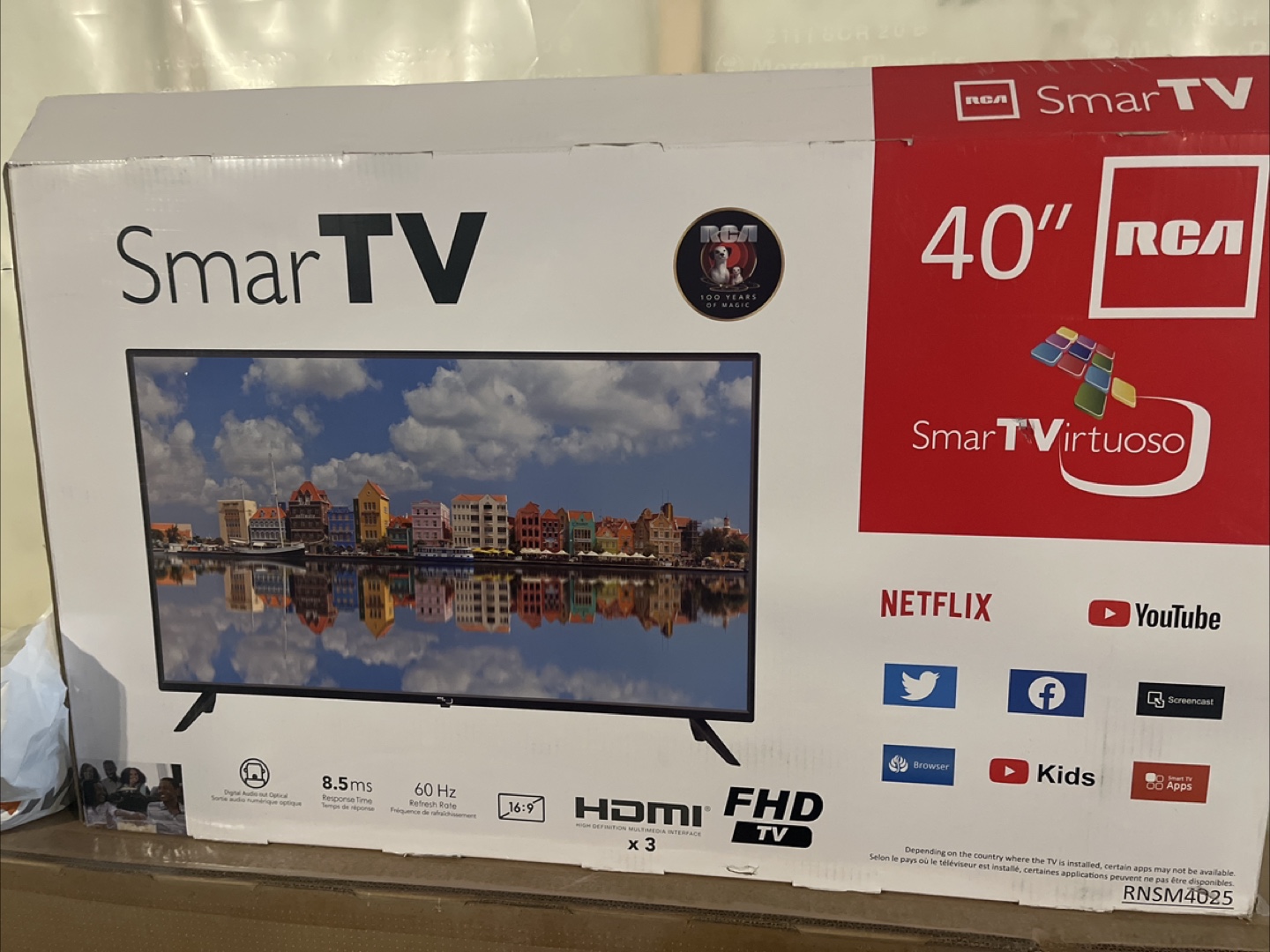 New RCA 40" Smart TV Virtuoso