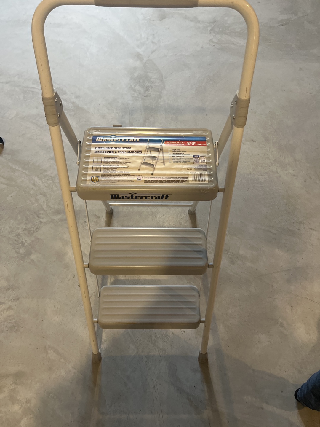 Mastercraft Three-Step Step Stool
