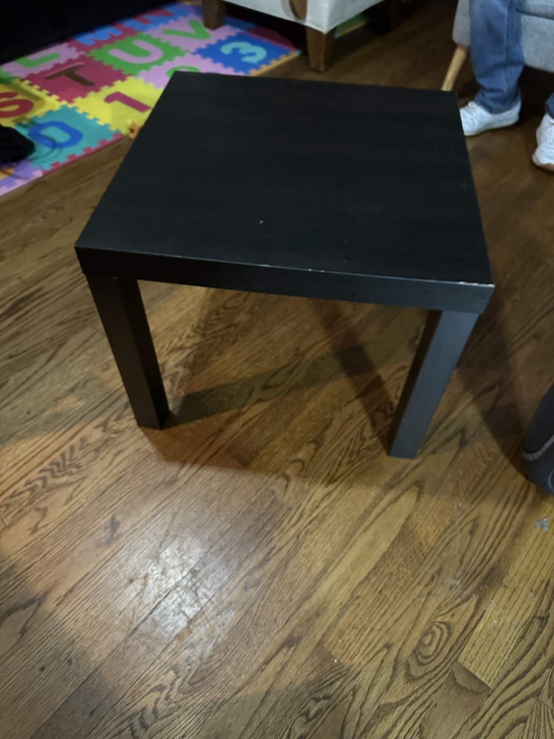 Black Side Table - 23.5" x 23.5" - photo 2