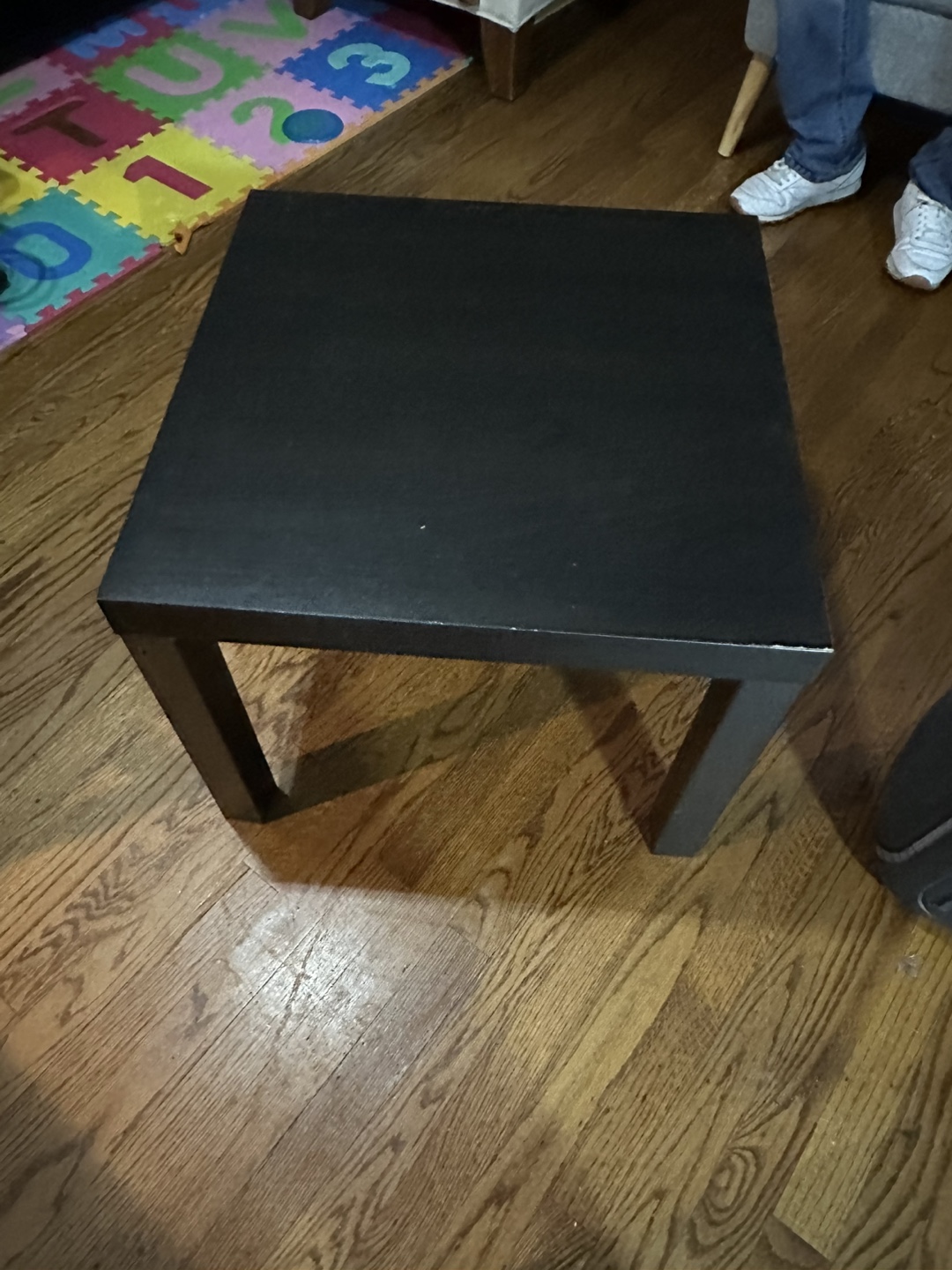 Black Side Table - 23.5" x 23.5"