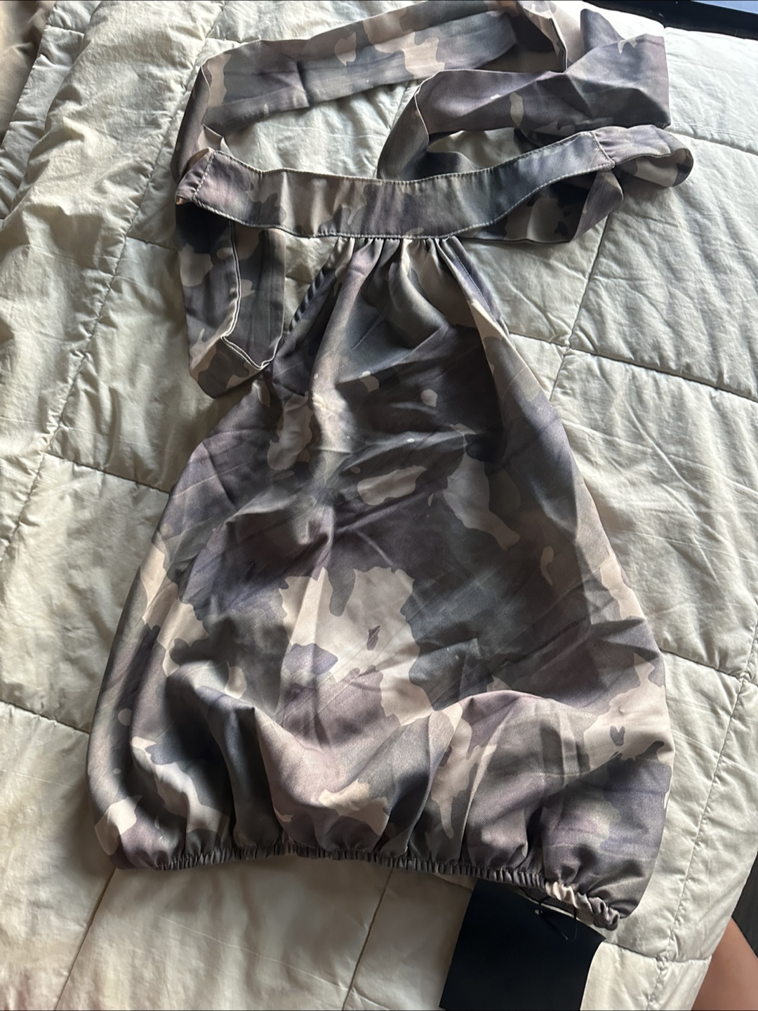 Camo Print Halter Top - photo 3