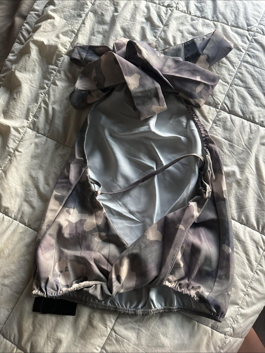 Camo Print Halter Top - photo 2