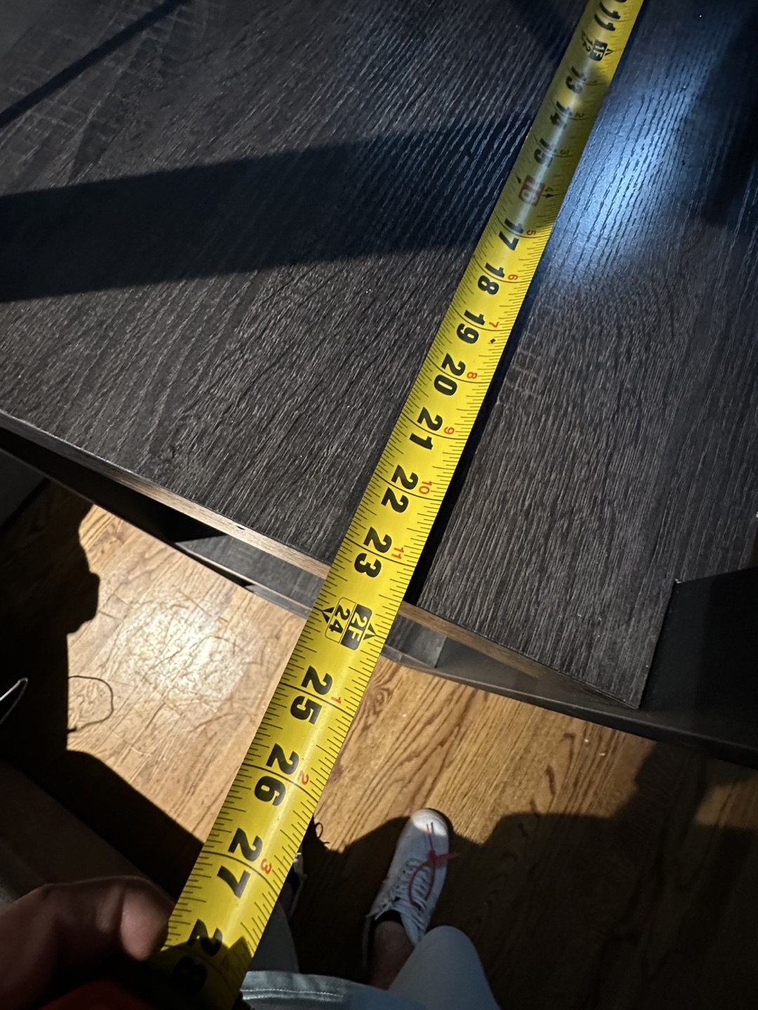 Black 4-Tier Ladder Shelf - 27" Wide - photo 5
