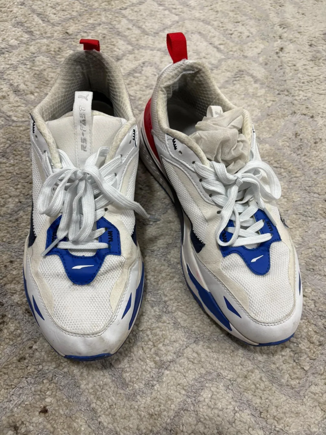 Puma RS-Fast Sneakers - White, Blue, Red thumbnail