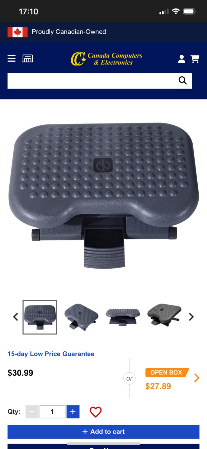 Brand New Foot Rest – Ergonomic & Adjustable – Only $15! - photo 4