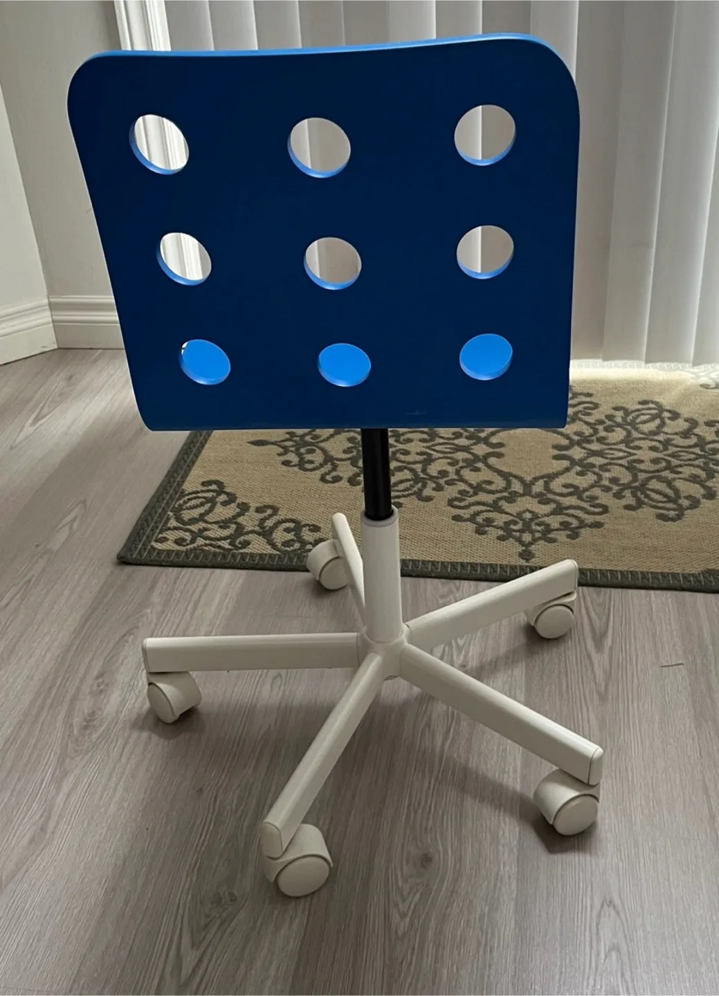 Back to School Blue Swivel Desk Chair image indicator(2)