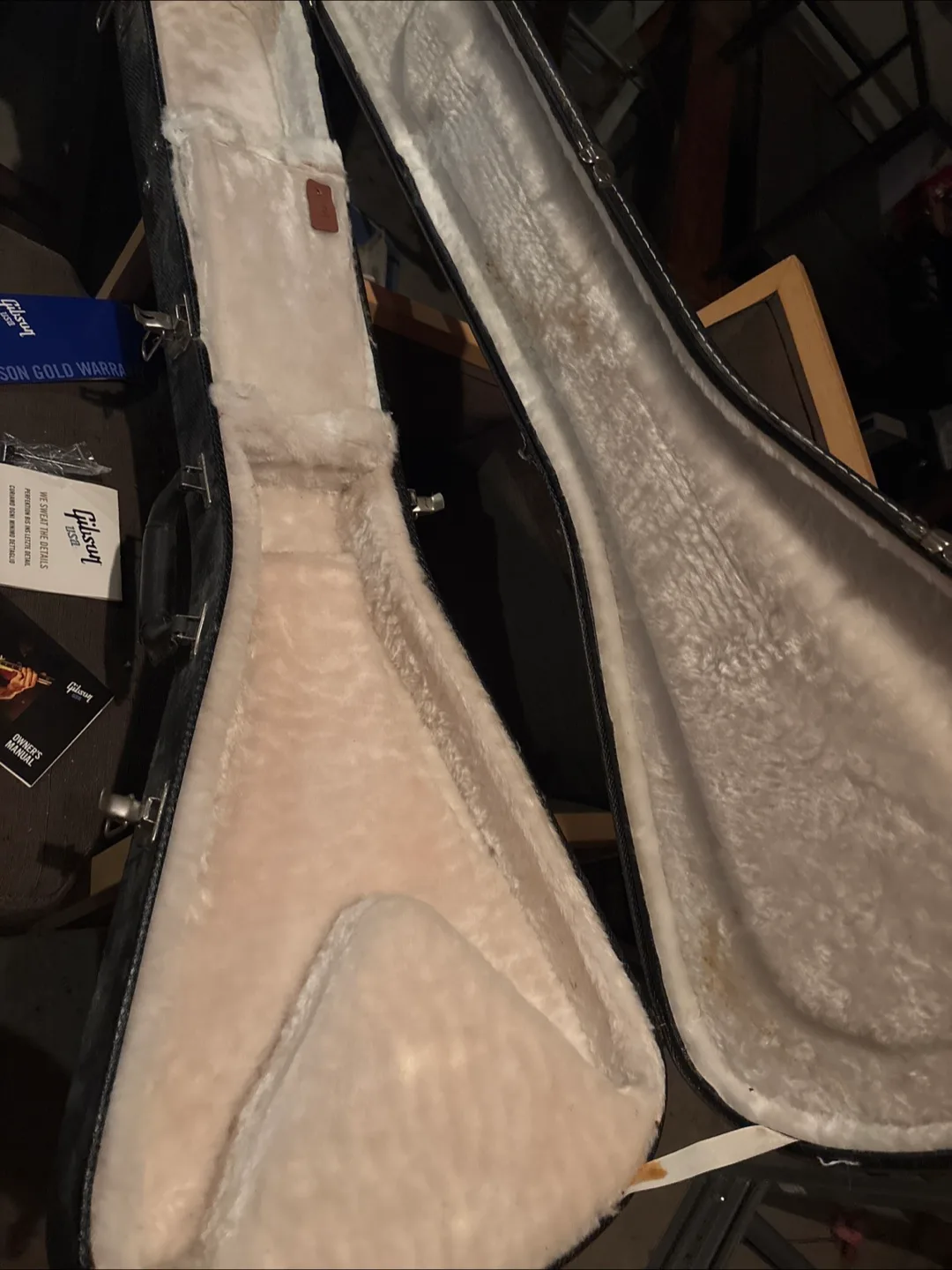 Gibson USA guitar case. Flying V thumbnail