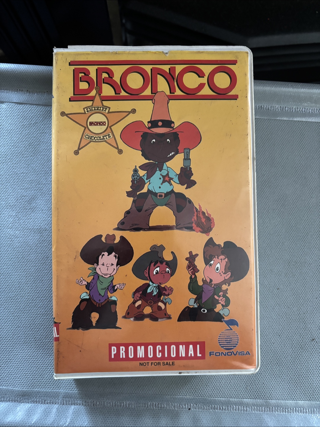 Bronco El Sheriff de Chocolate VHS Tape