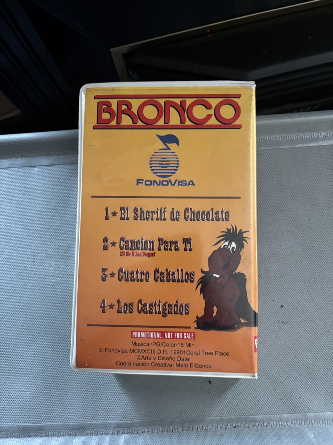 Bronco El Sheriff de Chocolate VHS Tape - photo 3