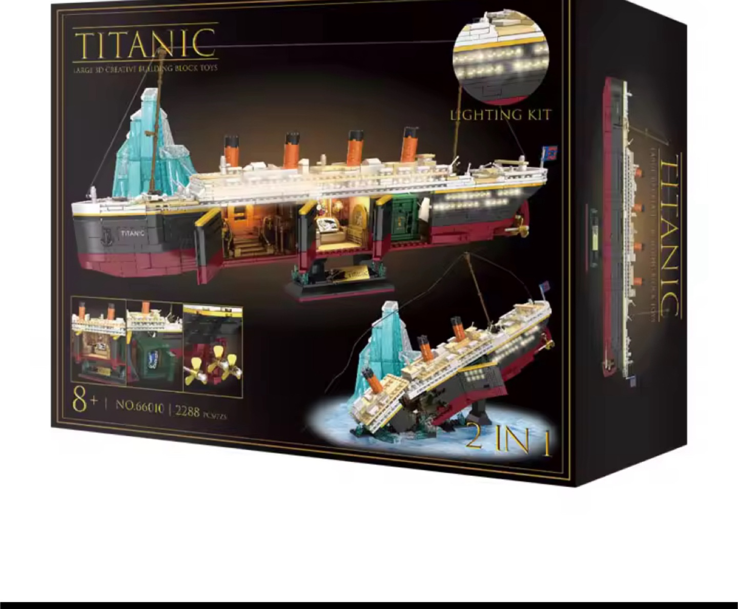 Titanic Building Blocks Model 66010