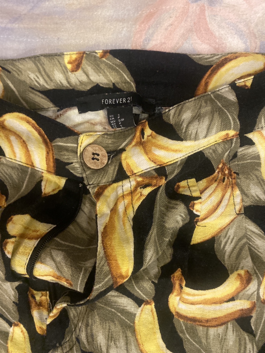 Forever 21 Banana Print Skirt - Size S - photo 2