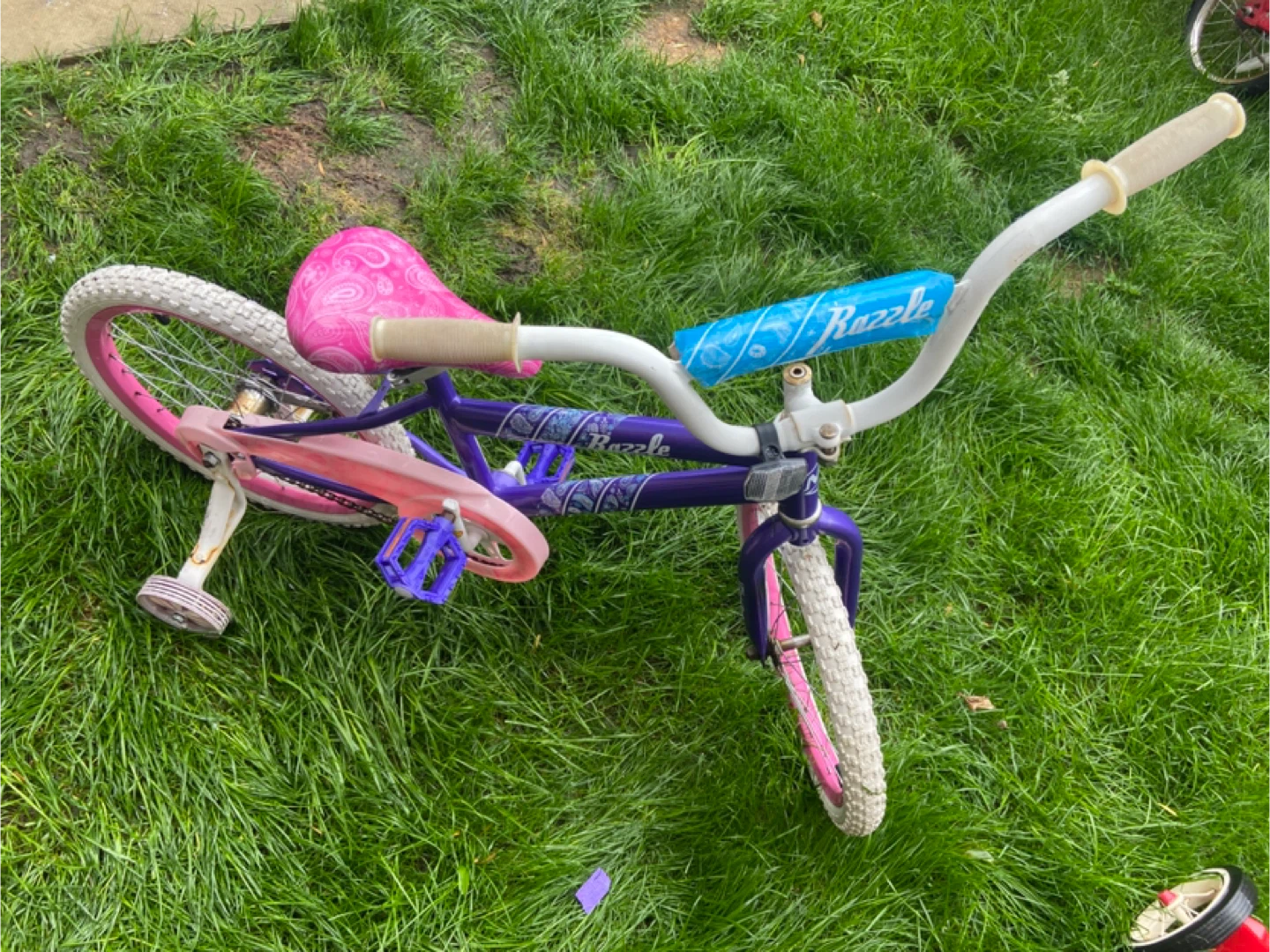 Razzle Girls' Bike - Purple & Pink - photo 2