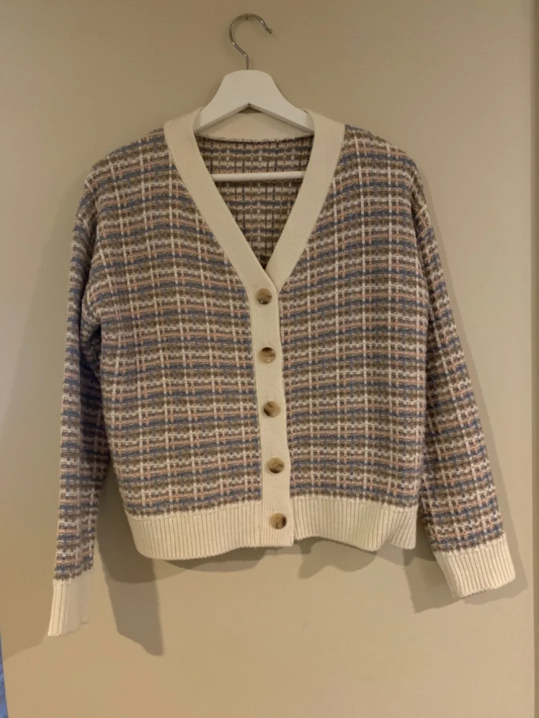 Patterned Knit Cardigan thumbnail
