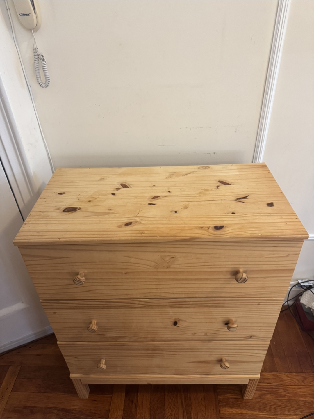 IKEA TARVA Wooden 3-Drawer Dresser - photo 2