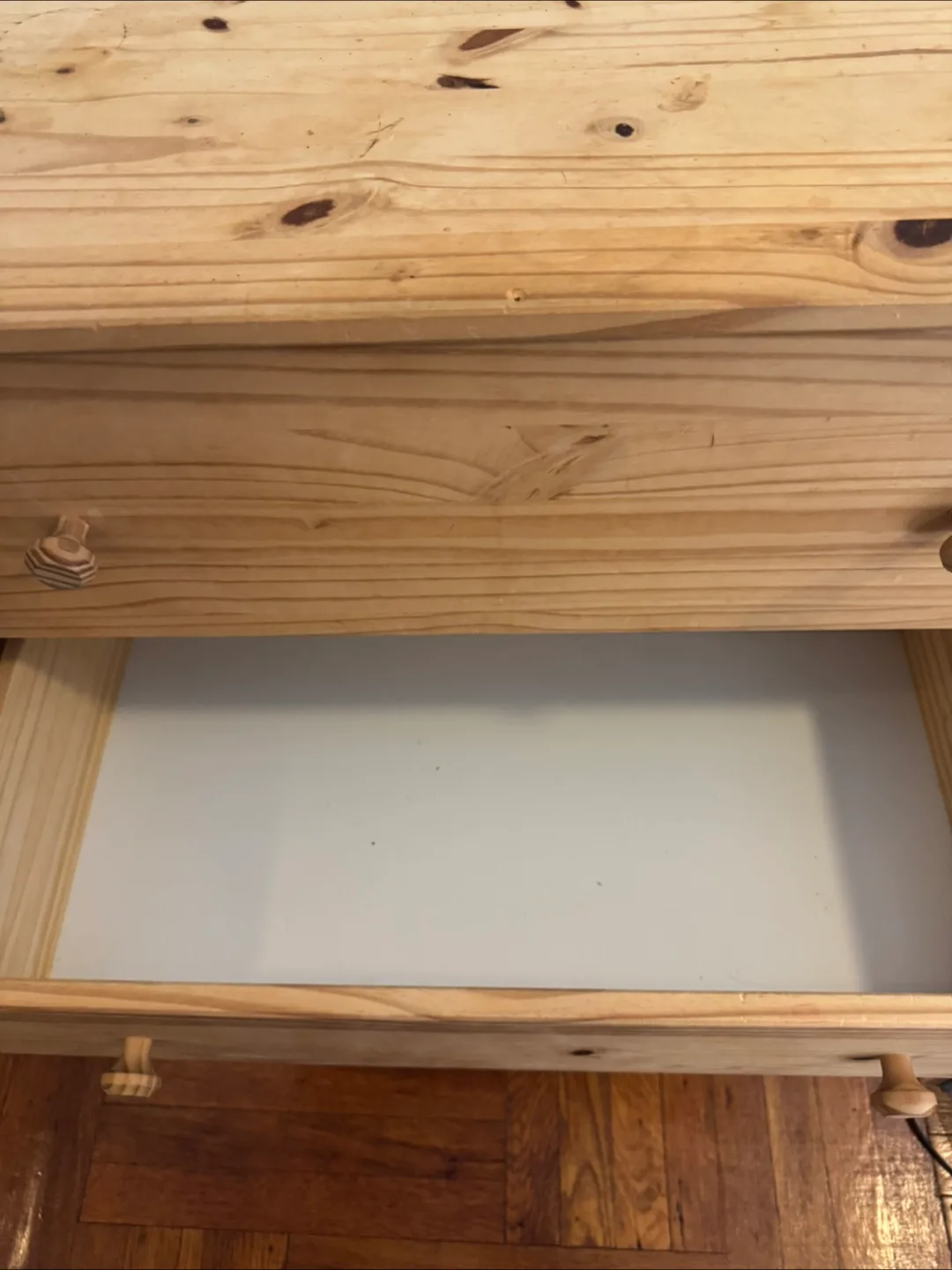 IKEA TARVA Wooden 3-Drawer Dresser image indicator(3)