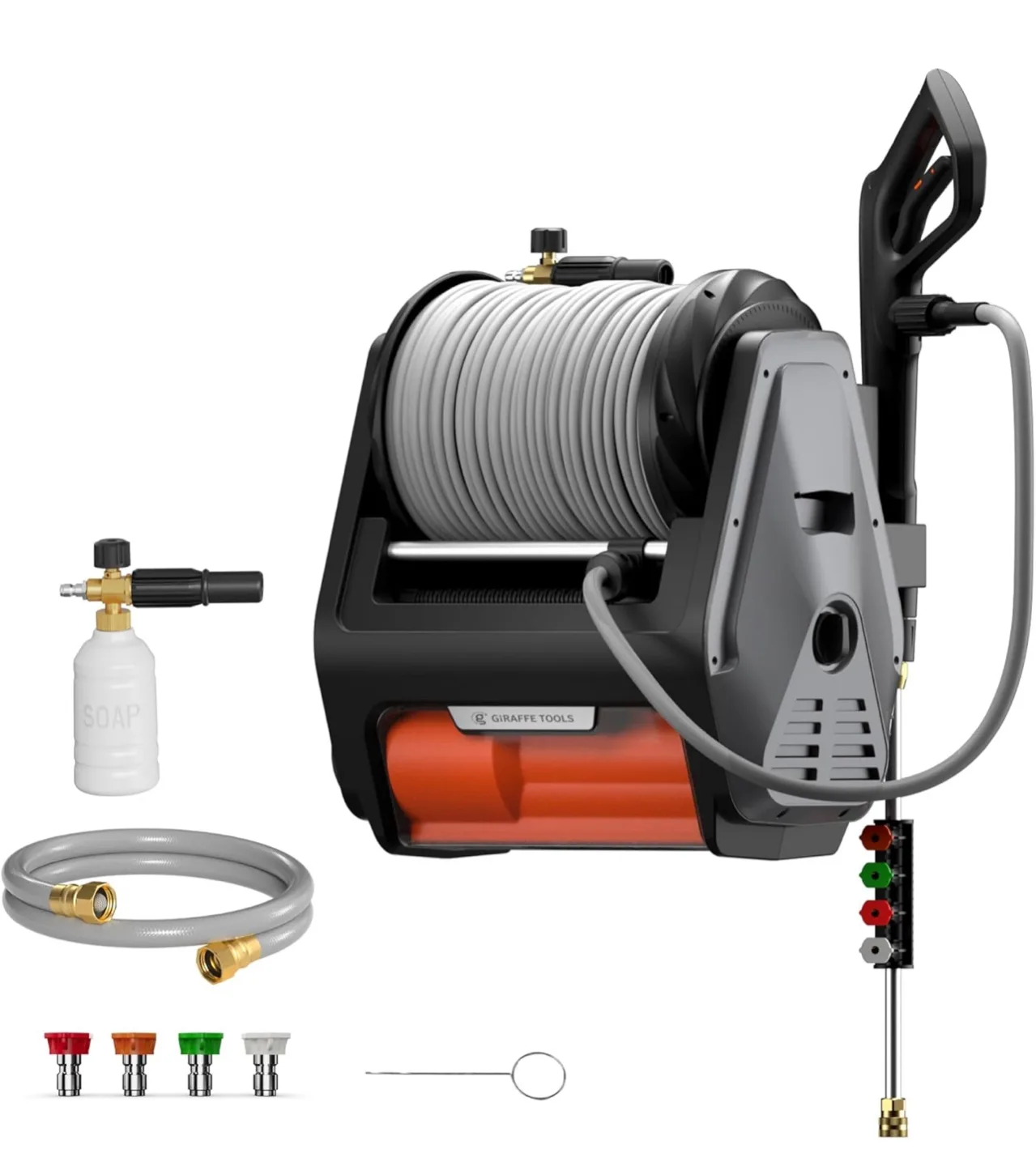 Giraffe Tools Retractable Pressure Washer Reel thumbnail