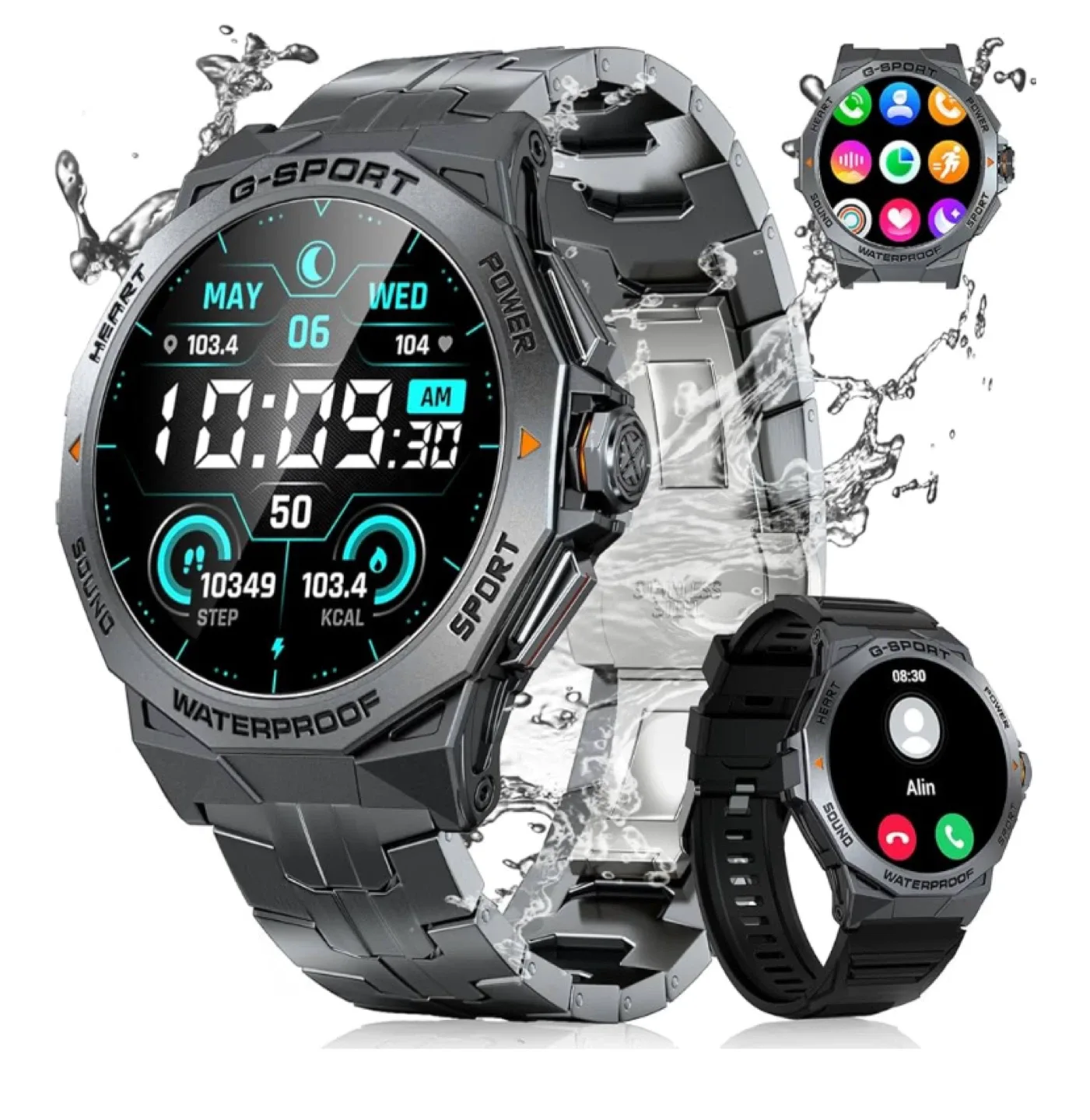 Rugged Smart Watch - Military Grade thumbnail
