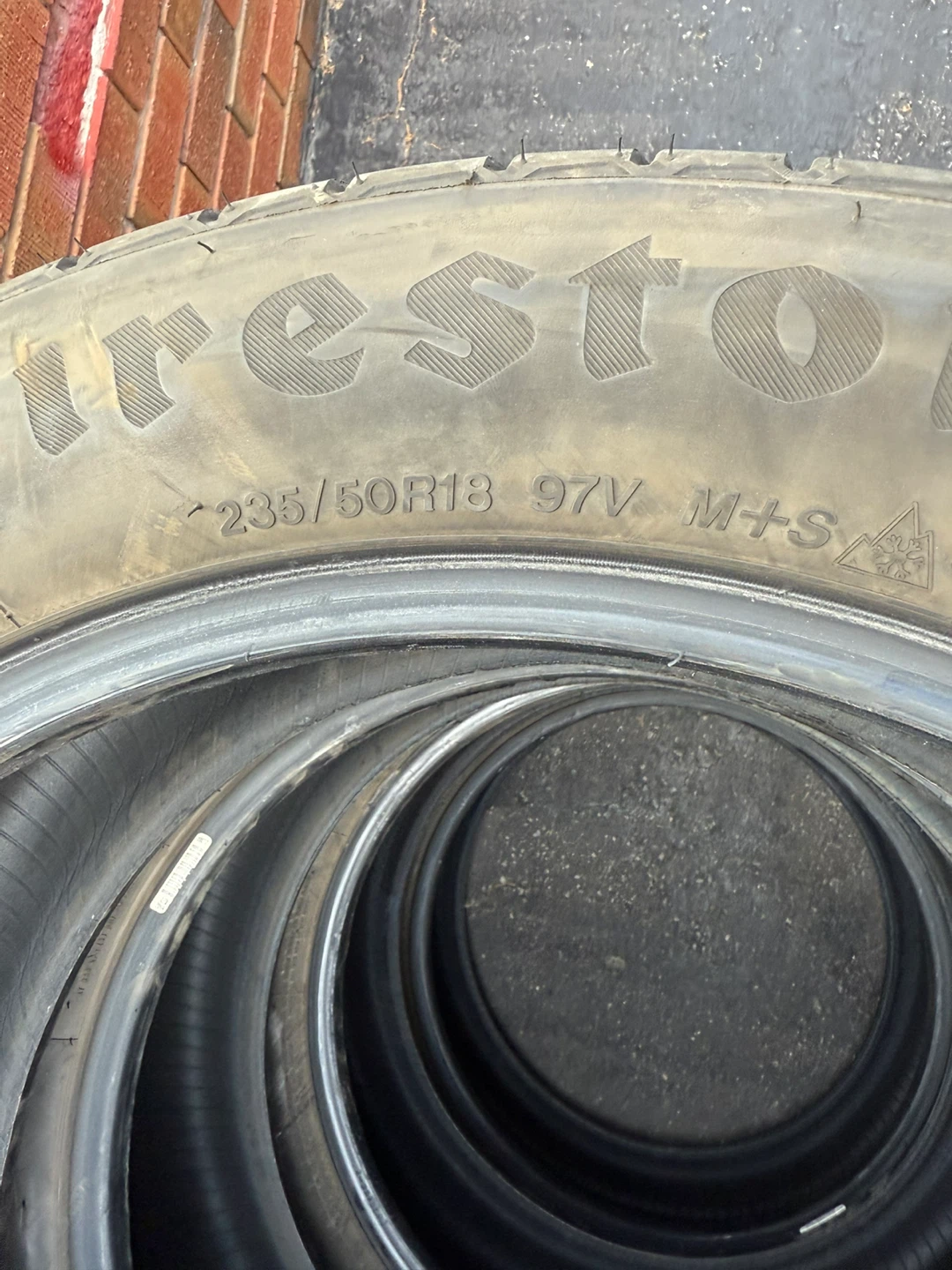 Firestone Weathergrip 235/50R18 Tires - photo 5