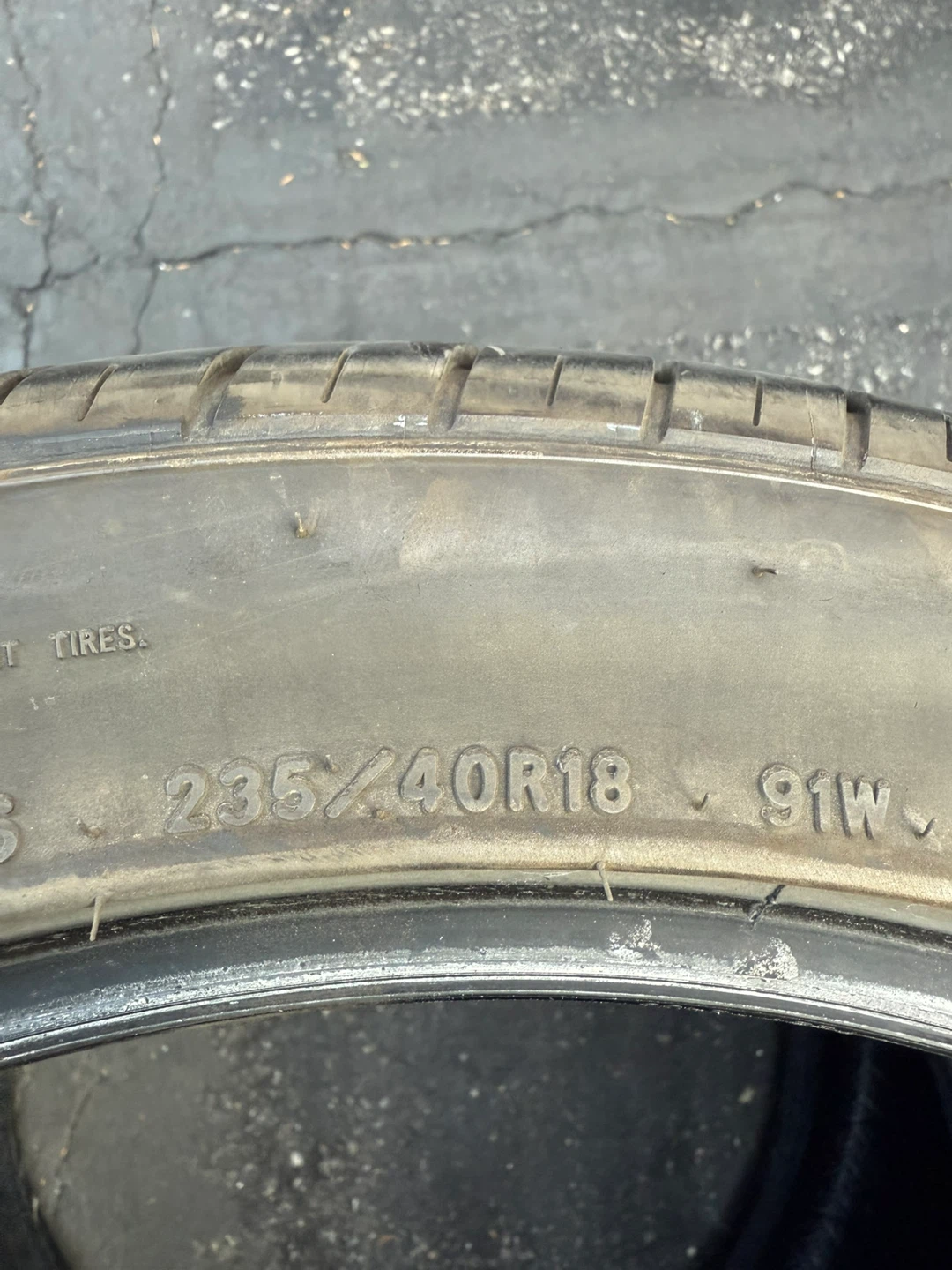 GOODYEAR EAGLE SPORT A/S 235/40R18 ( 2 TIRES ONLY ) - photo 5