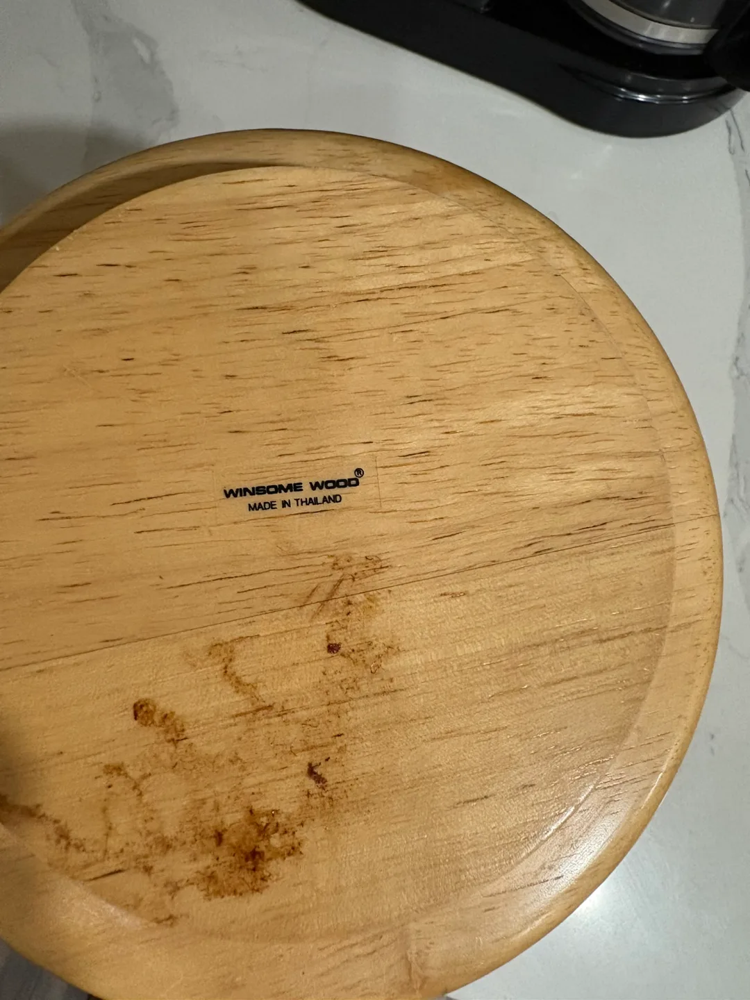 Winsome Wood Glass Jar with Wooden Lid image indicator(2)