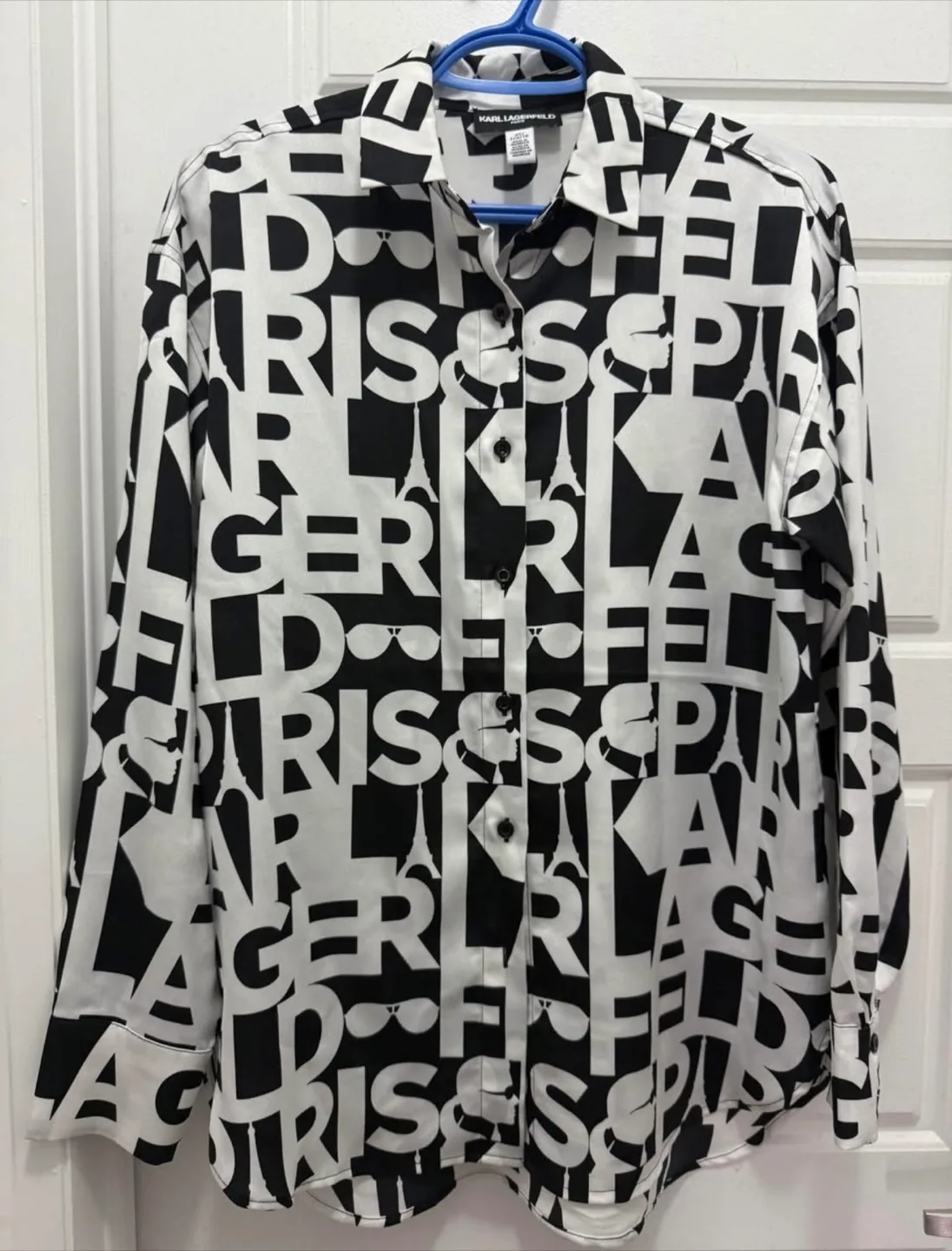Karl Lagerfeld Dress Shirt Size XS thumbnail