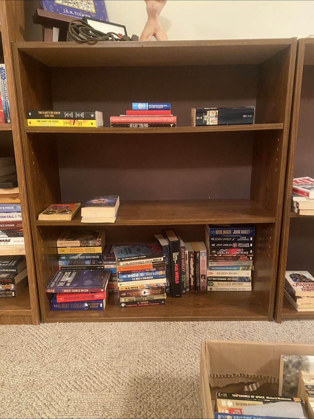 Brown Wooden Bookshelf - photo 2