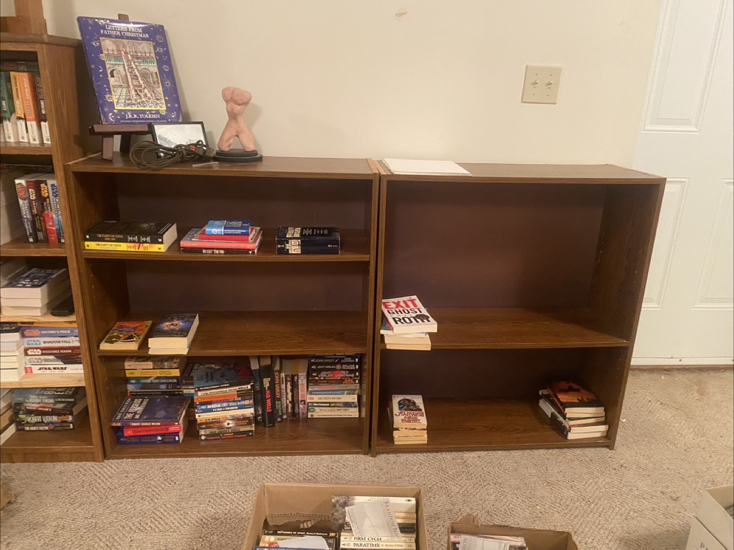 Brown Wooden Bookshelf