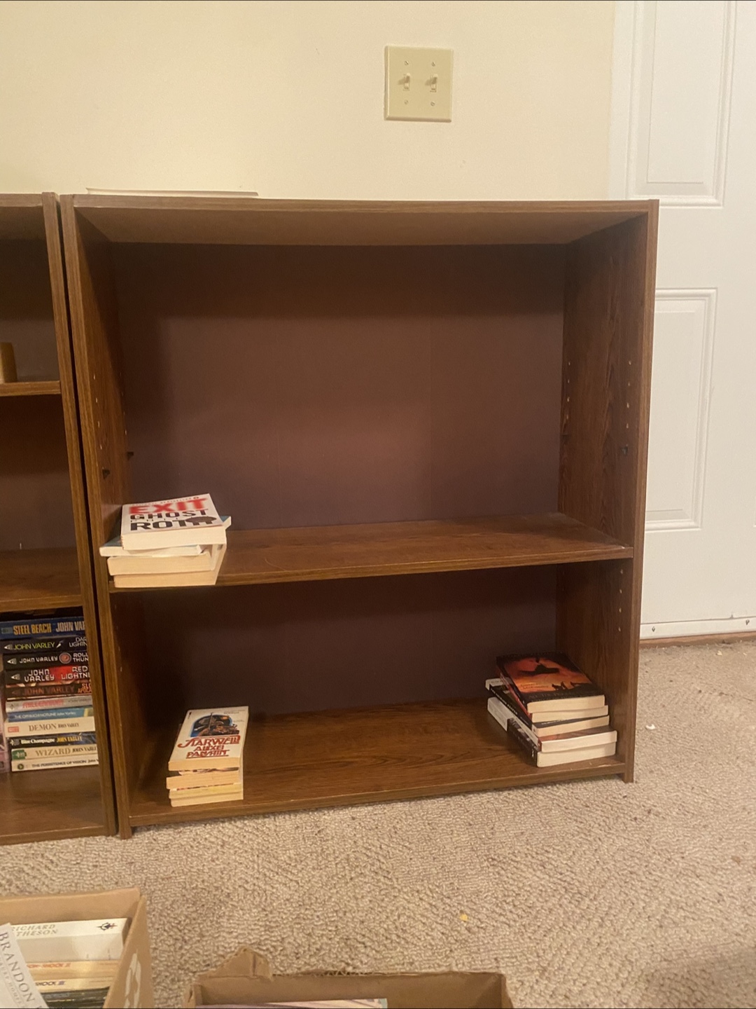 Brown Wooden Bookshelf - photo 3