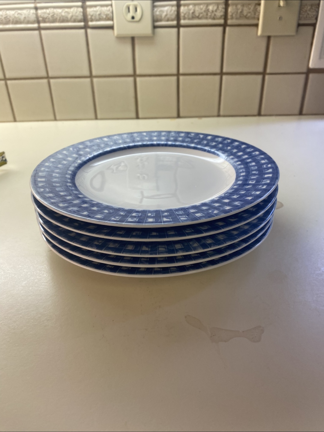 Oneida Blue Heather 8.5" Plate Set - photo 3