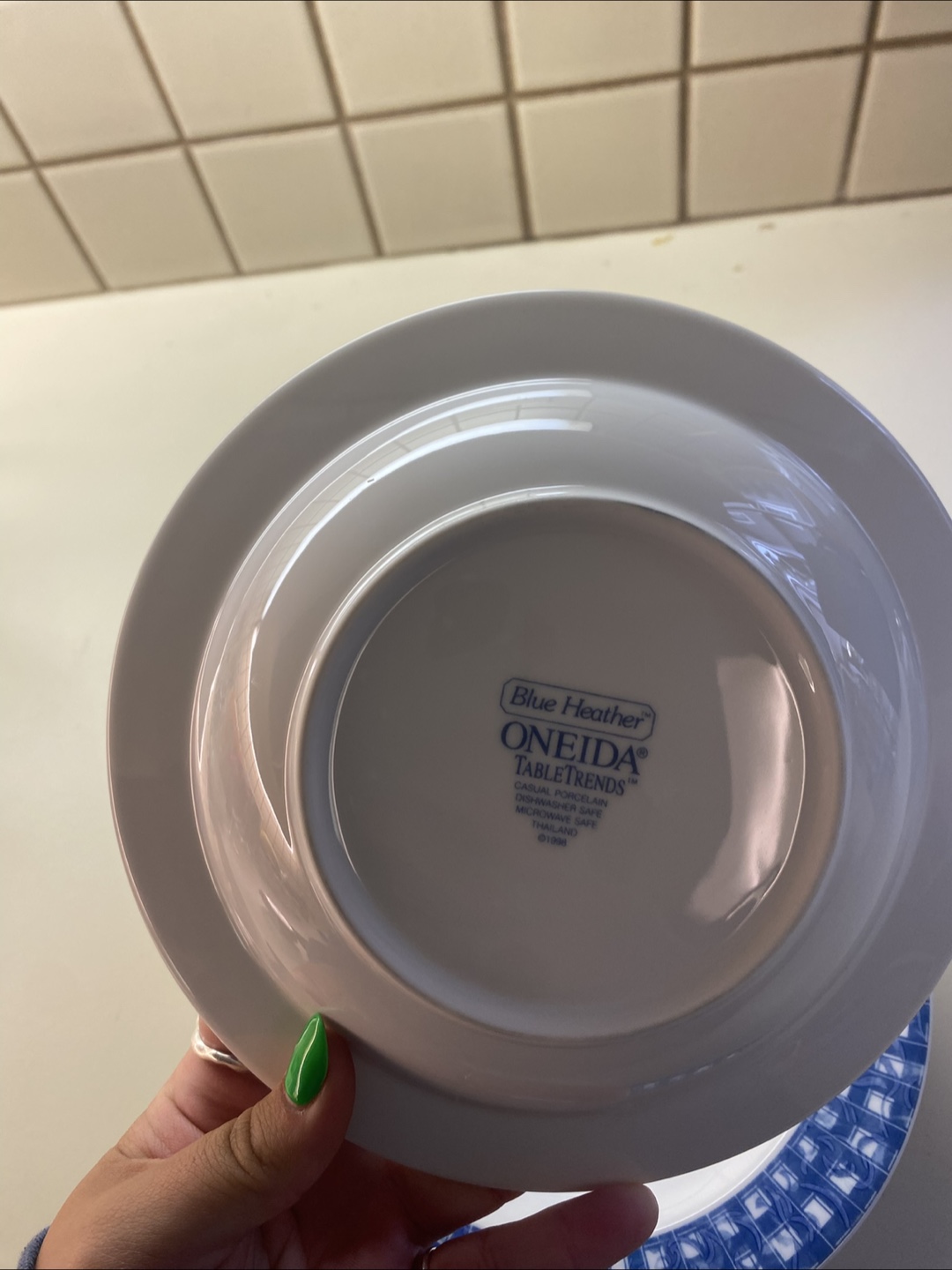 Oneida Blue Heather Table Trends Bowls (6) - photo 2