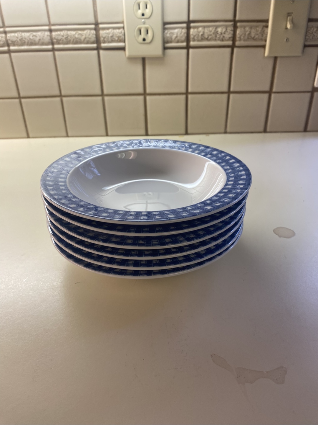 Oneida Blue Heather Table Trends Bowls (6) - photo 3