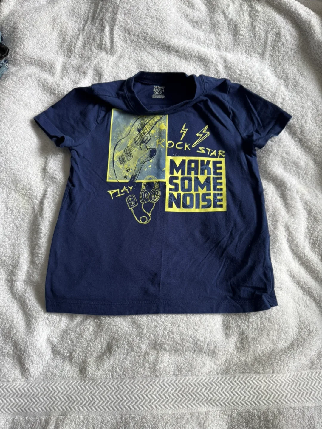 Carter's Size S (6-7) Rock Star T-Shirt thumbnail