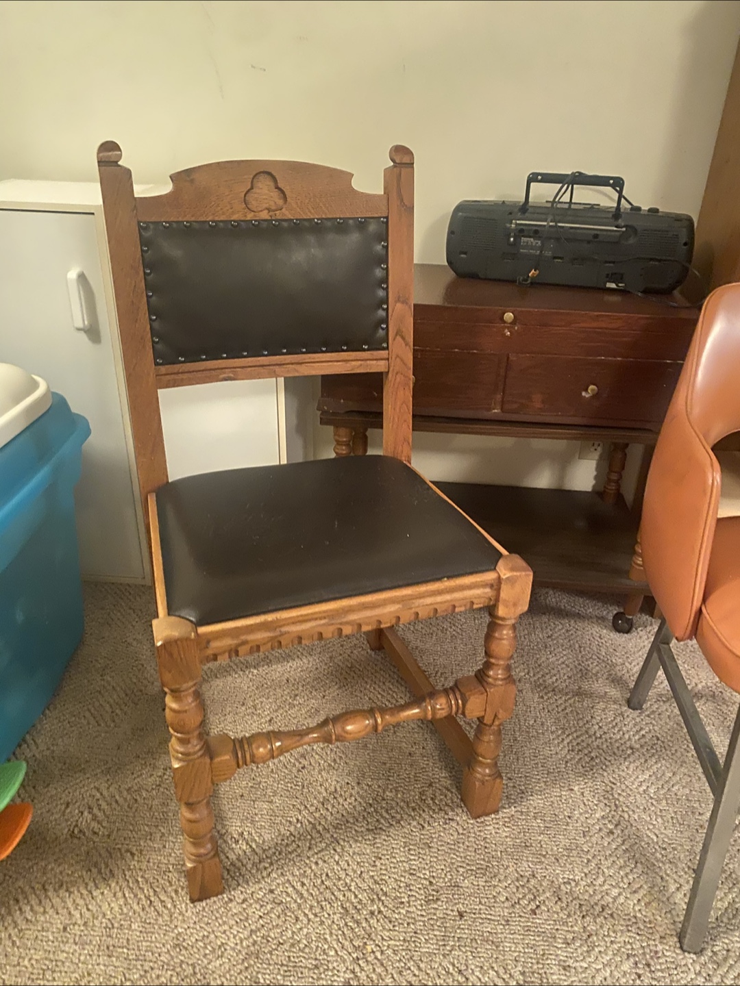 Antique Oak Dining Chair