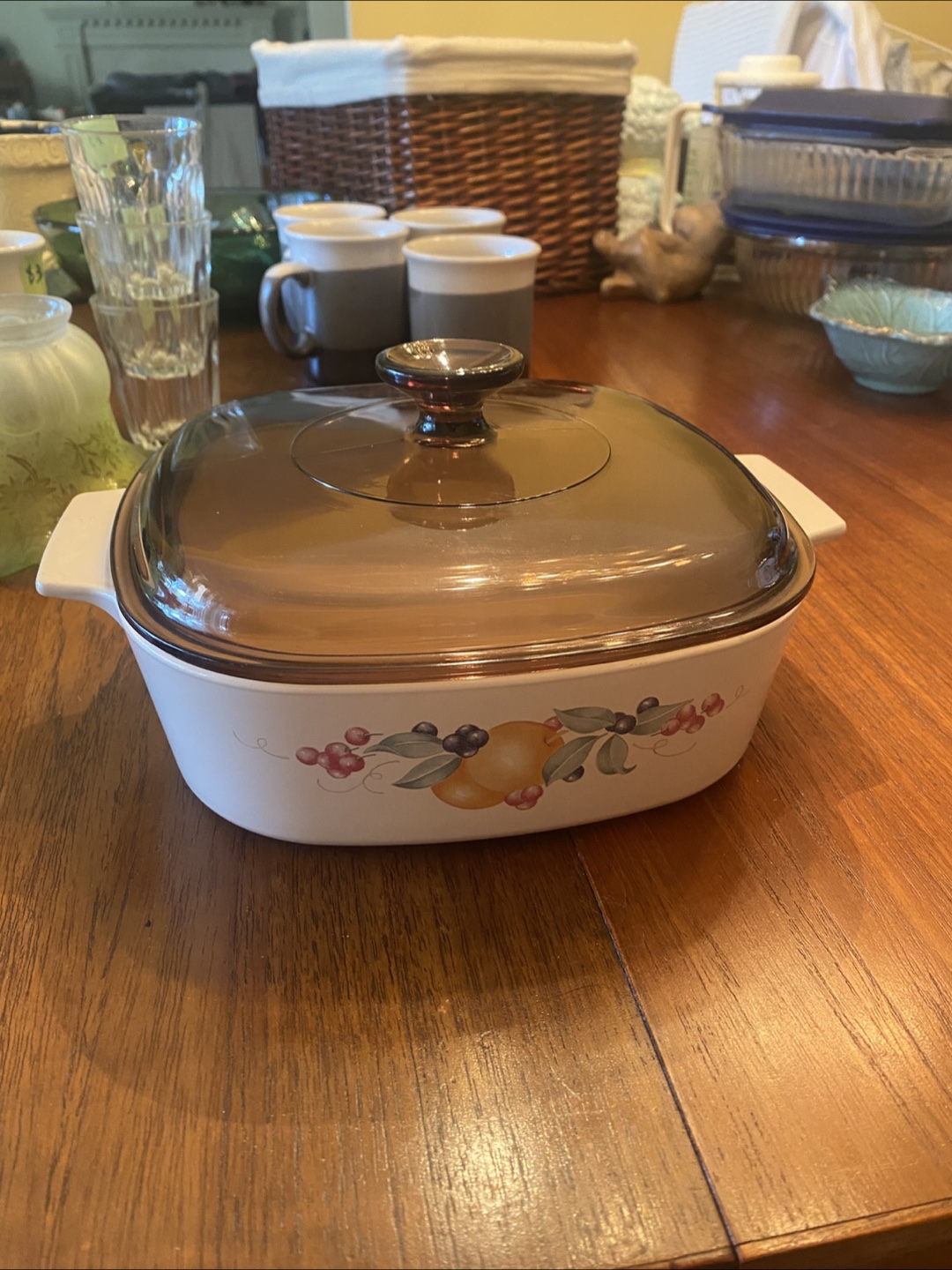 Vintage Corning Ware Casserole Dish