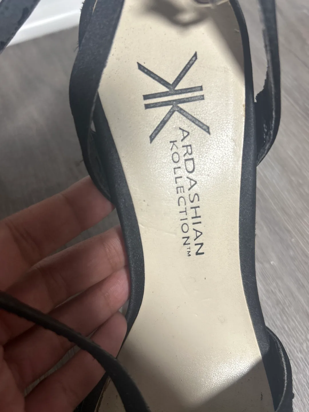 Kardashian Kollection Black Heels | 7.5 image indicator(2)